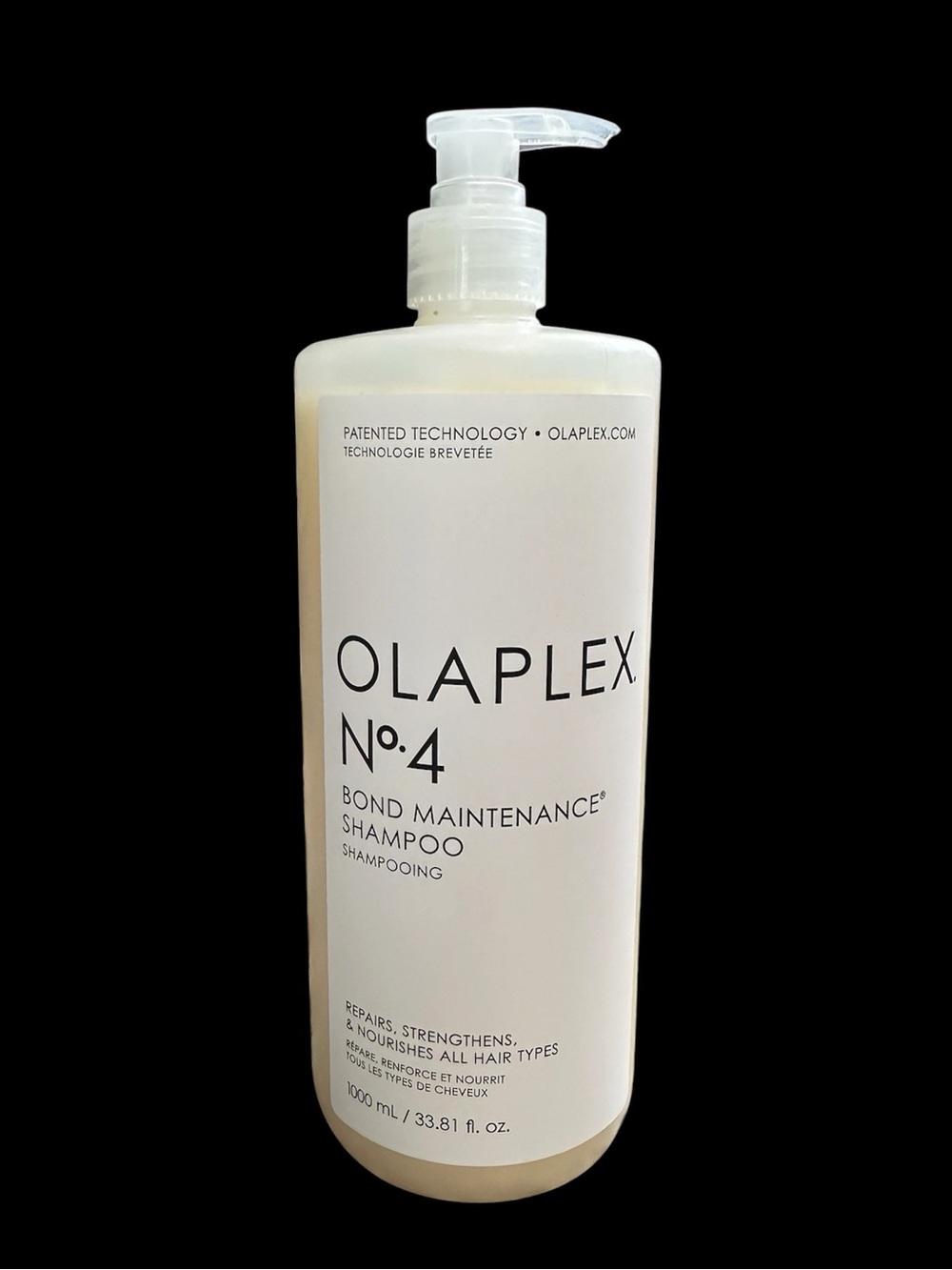 Olaplex No 4 bond maintenance hair shampoo large 33.8 oz salon bottle w pump